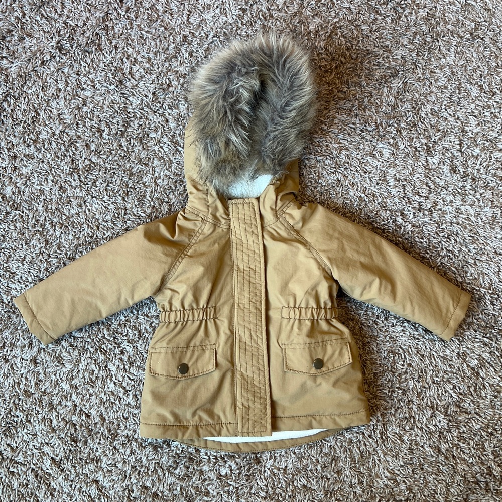 Old Navy Fur Lined Coat